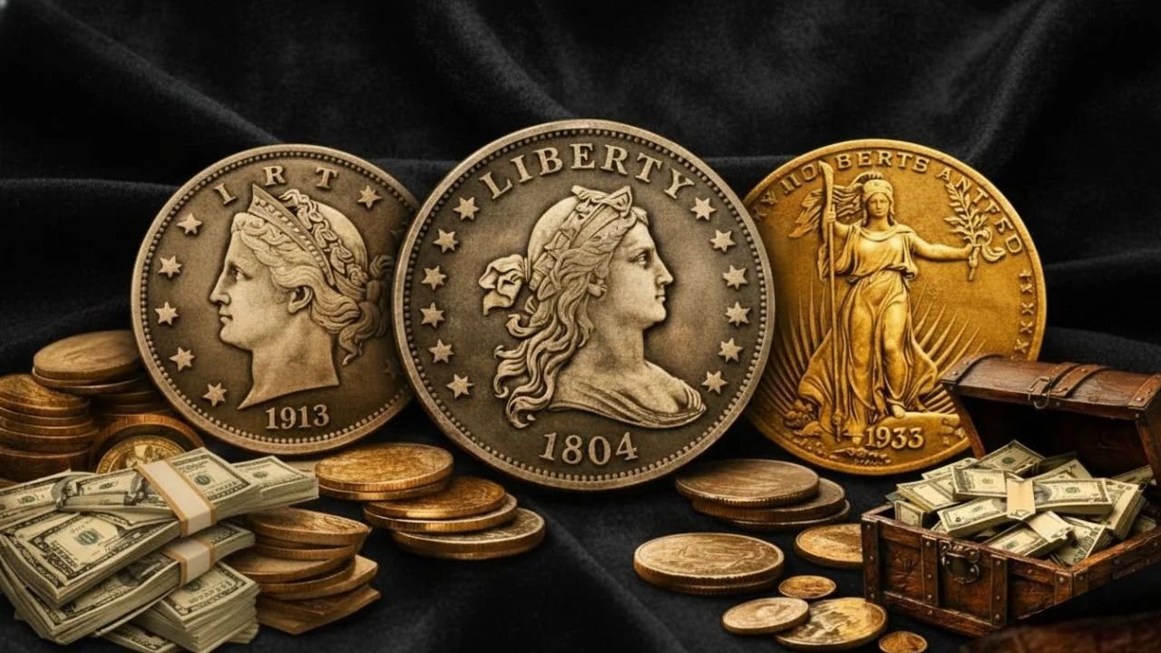 Retire If You Find One: The 3 Most Valuable U.S. Coins Worth a Fortune
